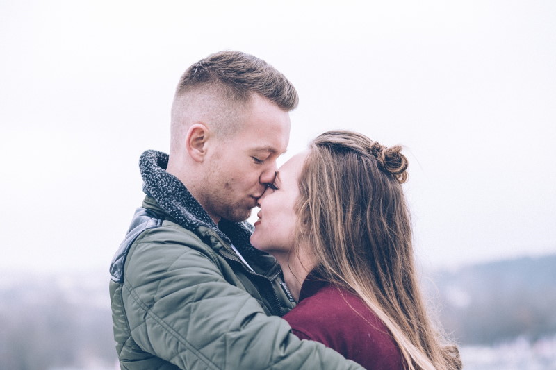 picture of two people embracing